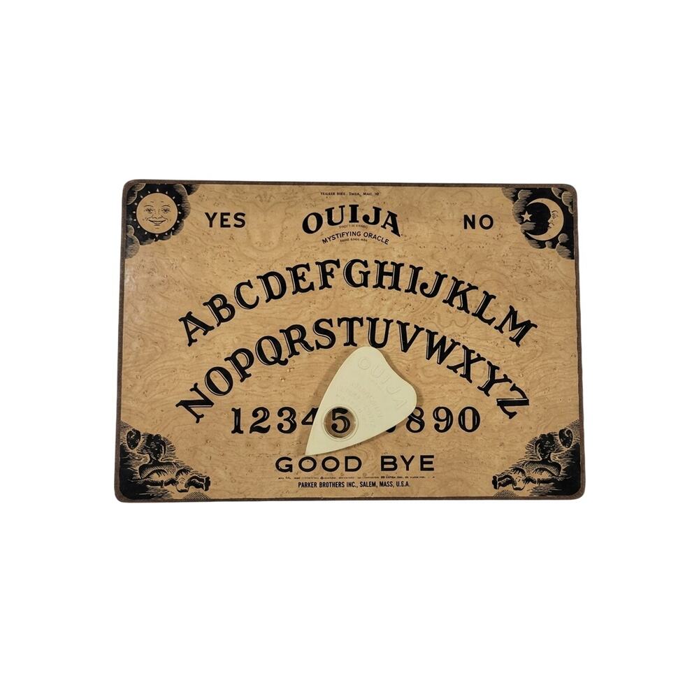 1960s Parker Brothers Ouija Board Mystifying Oracle William Fuld Vintage
